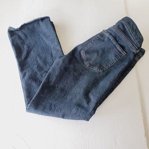 CLUB MONACO The Kick Crop High Rise Jeans